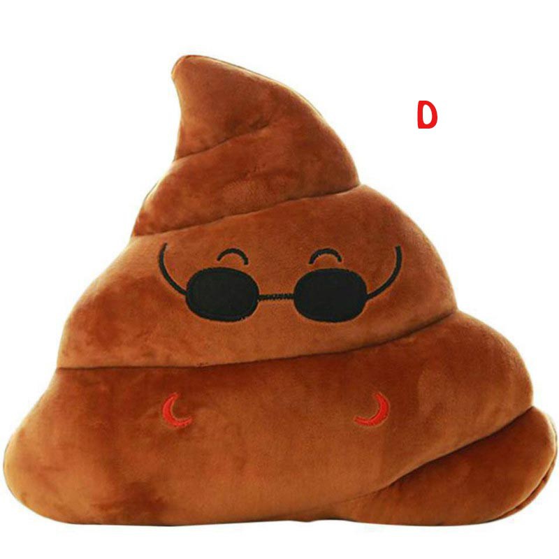 Boneka Bantal Mini Poo, Boneka Taik, iseng Hadiah Ulang Tahun