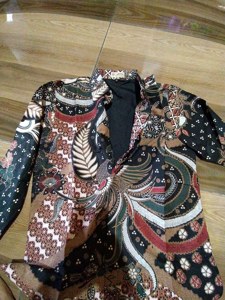 [ Bisa Cod ] Batik Premium Lengan Panjang Pria Modern Full Furing Slimfit Batik Solo Katun Premium