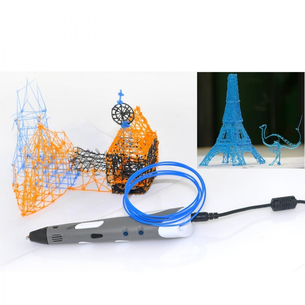 Pulpen Menggambar 3D - Stereoscopic Printing Pen for 3D Drawing Murah Import