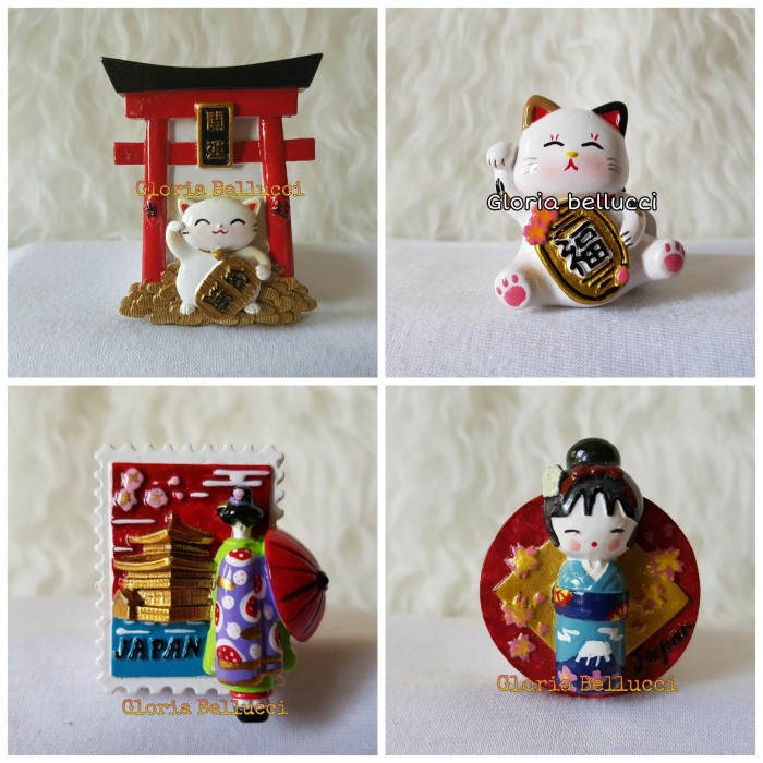 KULKAS-MAGNET- SOUVENIR TEMPELAN MAGNET KULKAS SUMO JEPANG NINJA JAPAN -MAGNET-KULKAS.