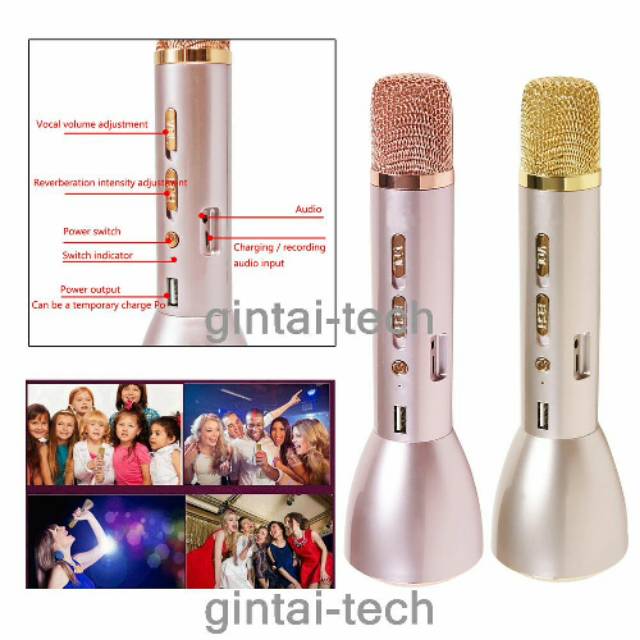 MIC krauke MAGIC MIC speker bluetooth KTV-K088