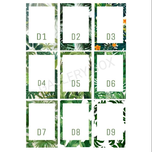 

Polaroid motif daun Paper photo glossy 260gsm (TEBAL)| PACKING BOX!!