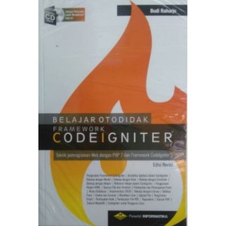 Jual Buku Belajar Otodidak Framework Codeigniter Shopee Indonesia