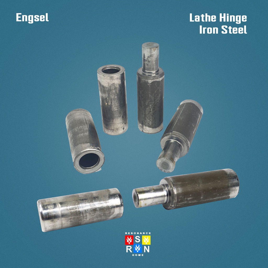 Engsel Bubut 5/8 Inch I Engsel AS Besi Pagar I Engsel Multifungsi Resonance Home