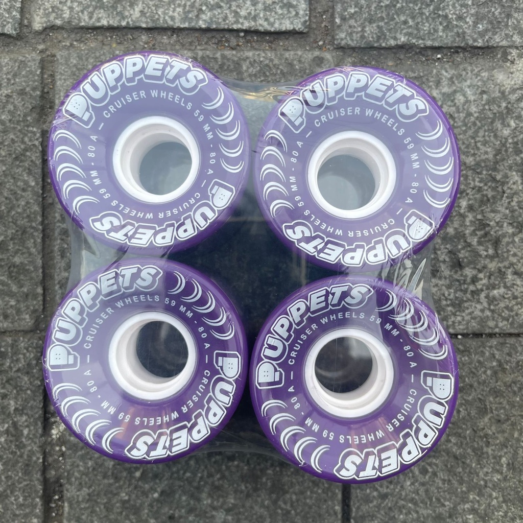 PUPPETS Cruiser Skatesurf Skateboard Wheels Longboard | deck griptape truck bearing puppetskate