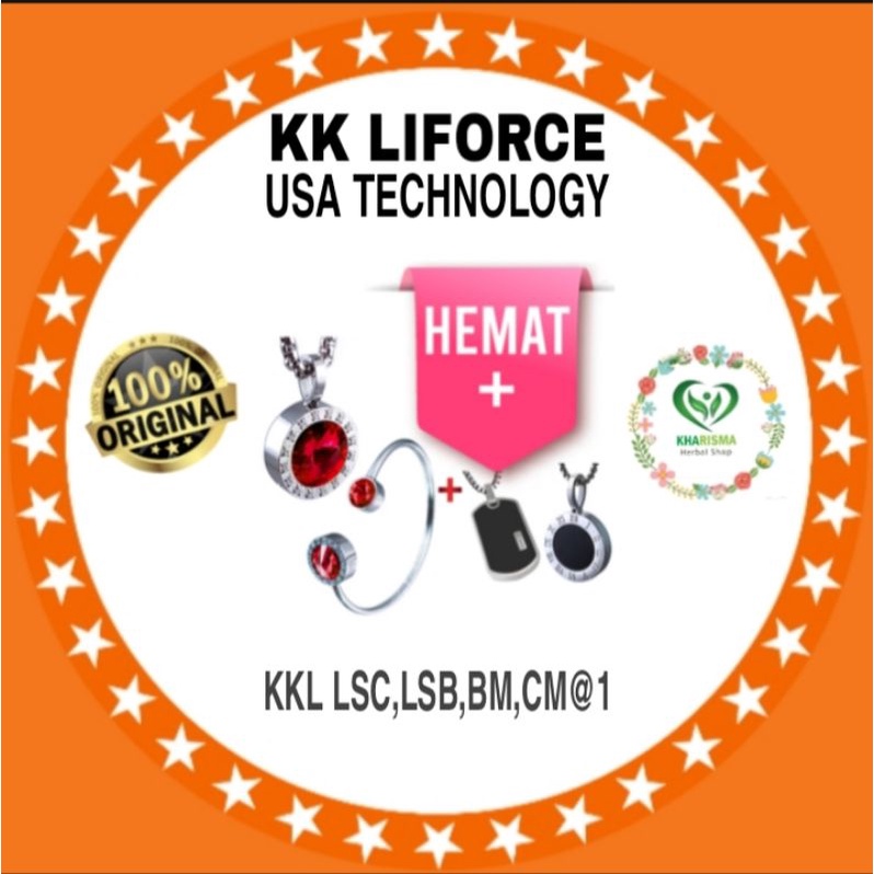 KK LIFORCE + BRACELET (KALUNG+GELANG)