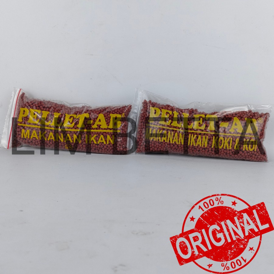 Makanan Ikan Pellet AB 2mm 200gr / Pelet Koki / Makanan Koi