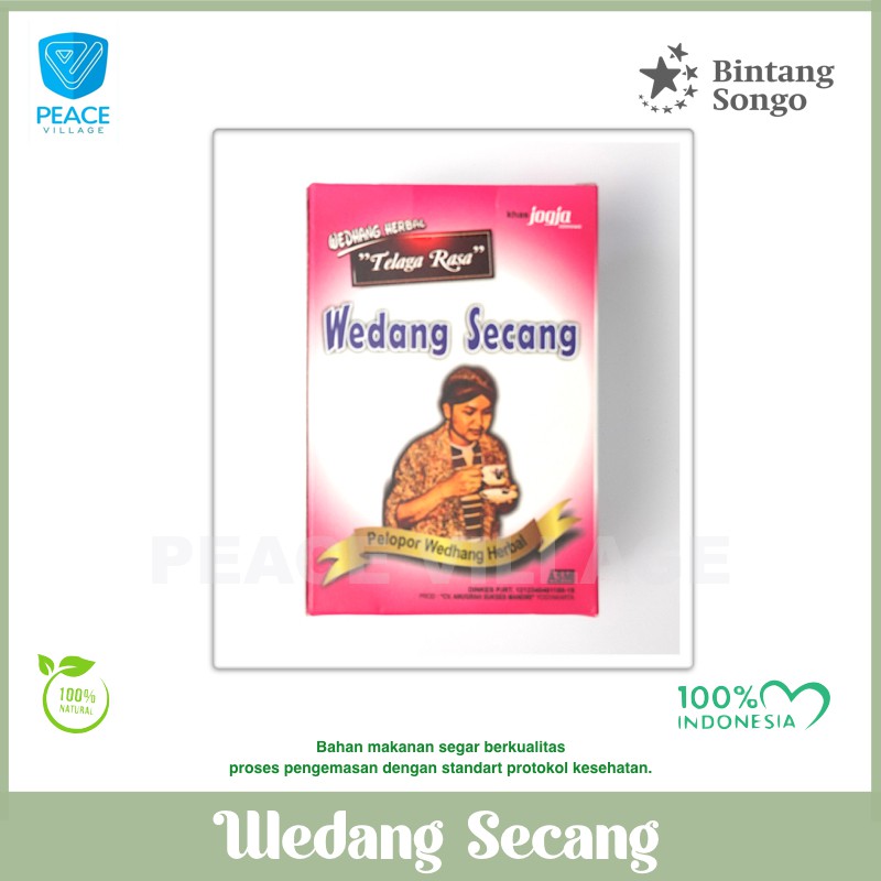 

WEDANG SECANG 1 BOX ISI 5
