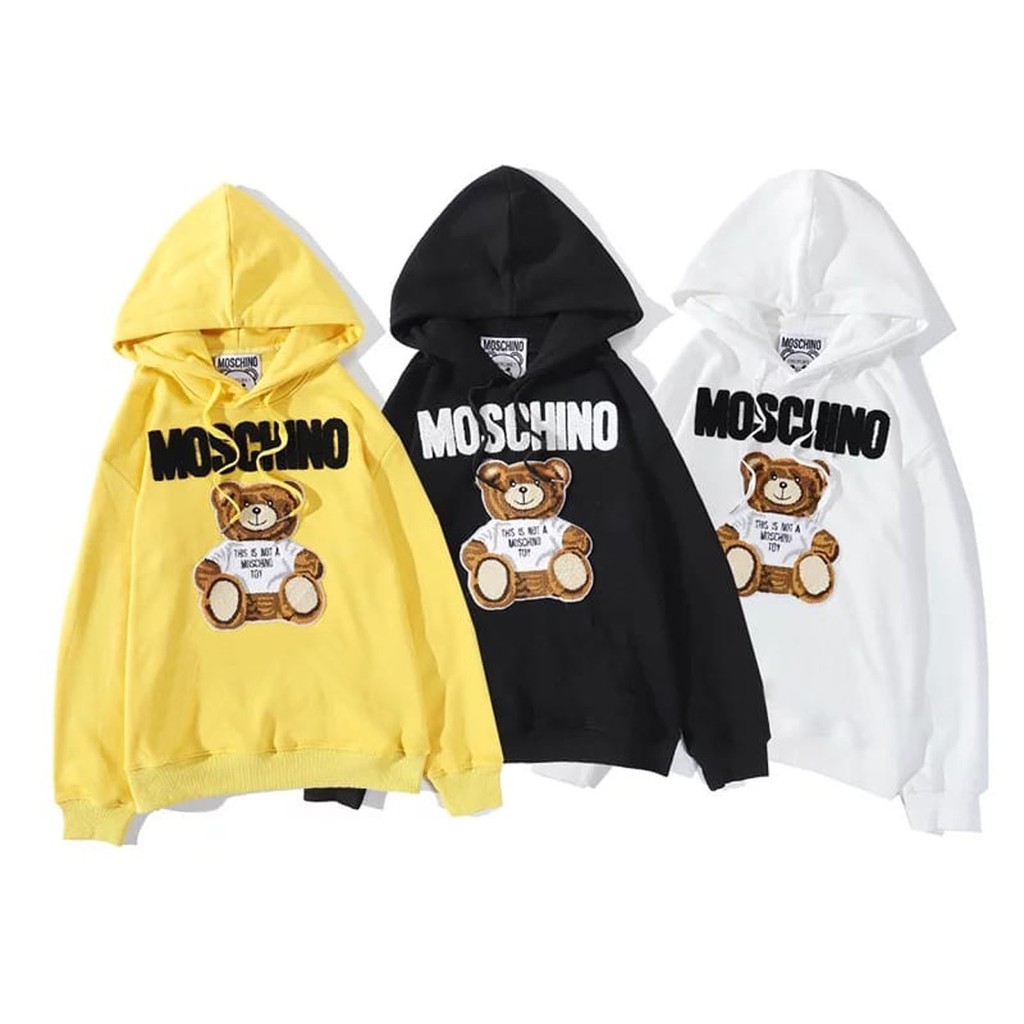 Bess - Sweater Hoodie Murah / Sweater Hoodie Wanita MSCHINO BEAR