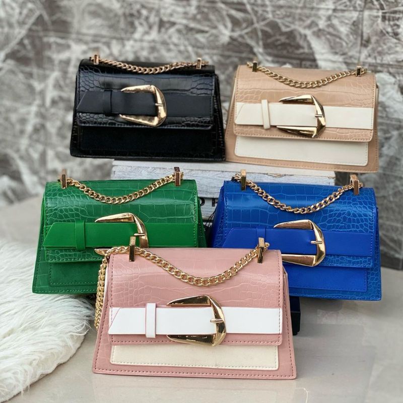 Pedro Croco | Tas Cream | Slingbag | Tas Wanita | Shoulder Bag | P142