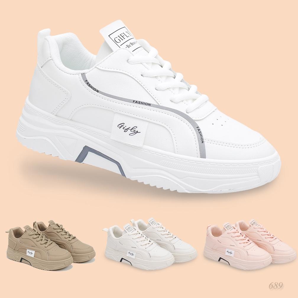 Gifly Delian Sepatu Sneakers Wanita Import 689 ., .,