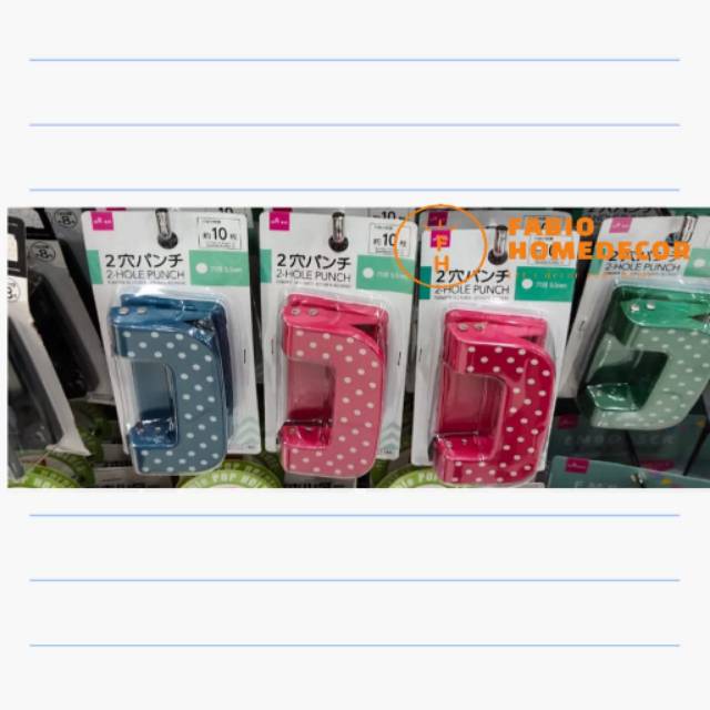 

Pembolong Kertas / Pelubang Kertas Kecil / Papper Punch