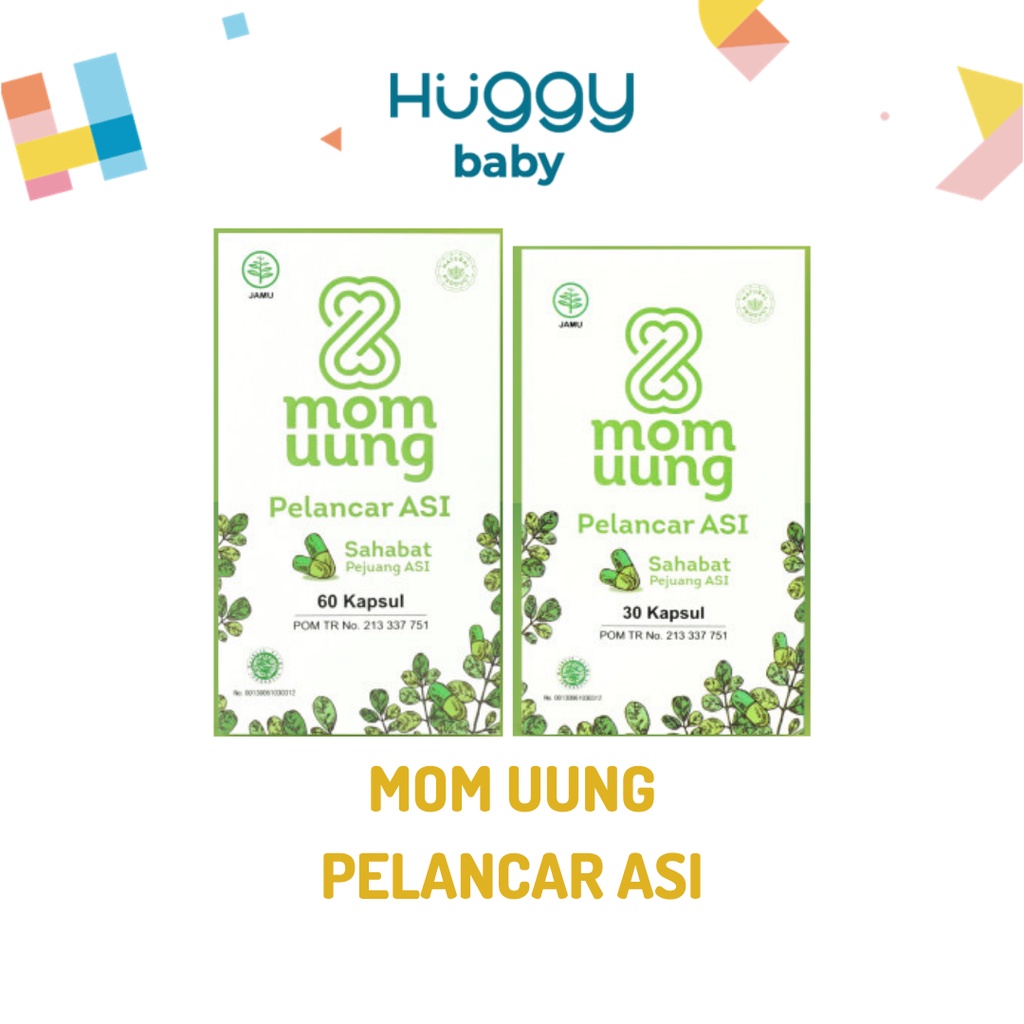 MOM UUNG Pelancar Asi Herbal BPOM HALAL Asi Booster