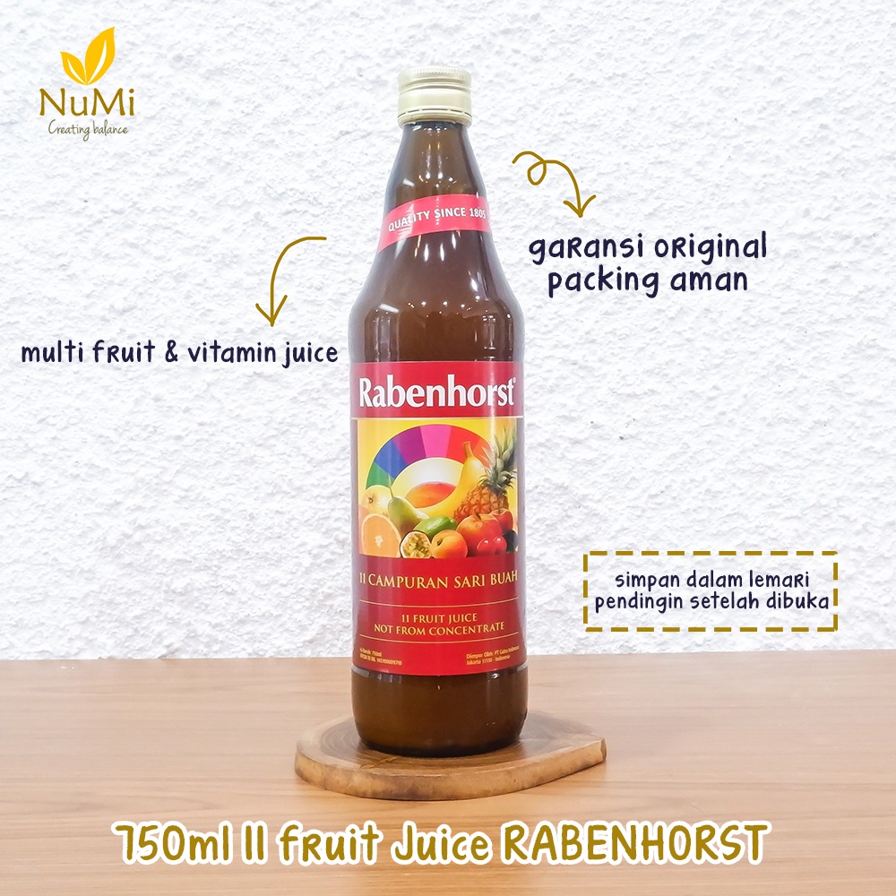 

750ML 11 Plus 11 Minuman, 11 Campuran Sari Buah - RABENHORST