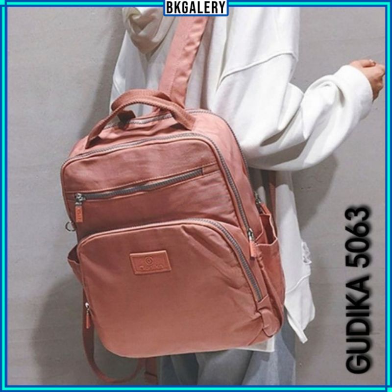 GROSIR bisa COD  Tas Ransel GUDIKA Bag 5063, Ransel Laptop Bisa 14 Inci Original Waterproof Terbaru