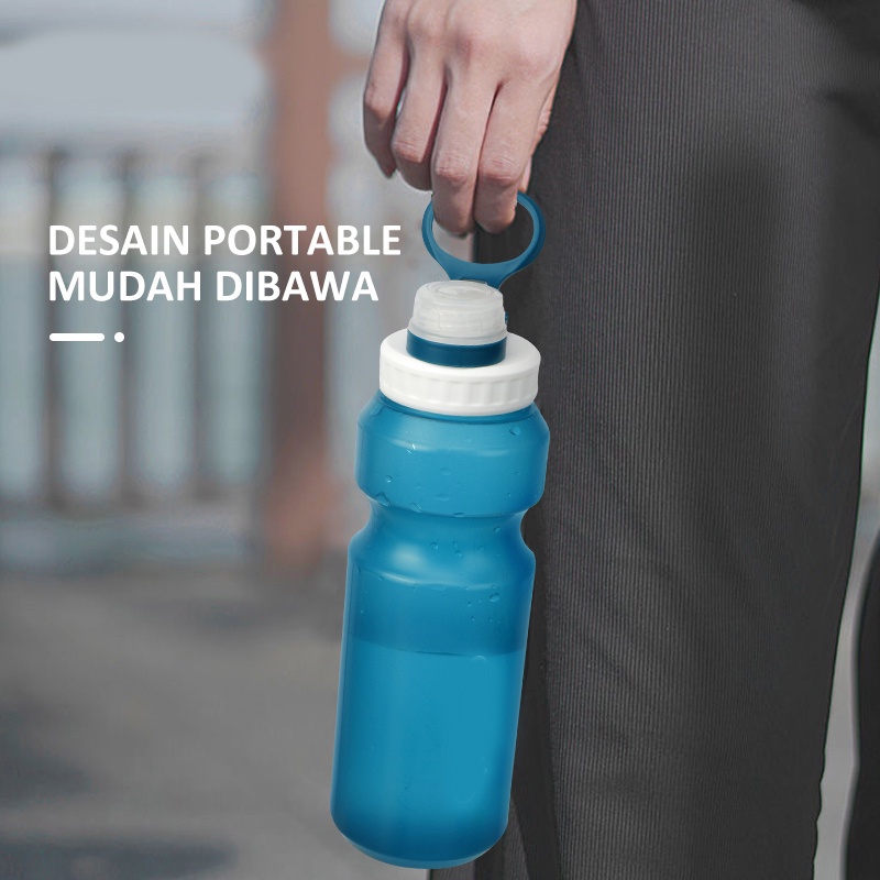 Botol Air Olahraga Plastik 750ml botol minum bottle sepeda aneka warna water botol bpa free