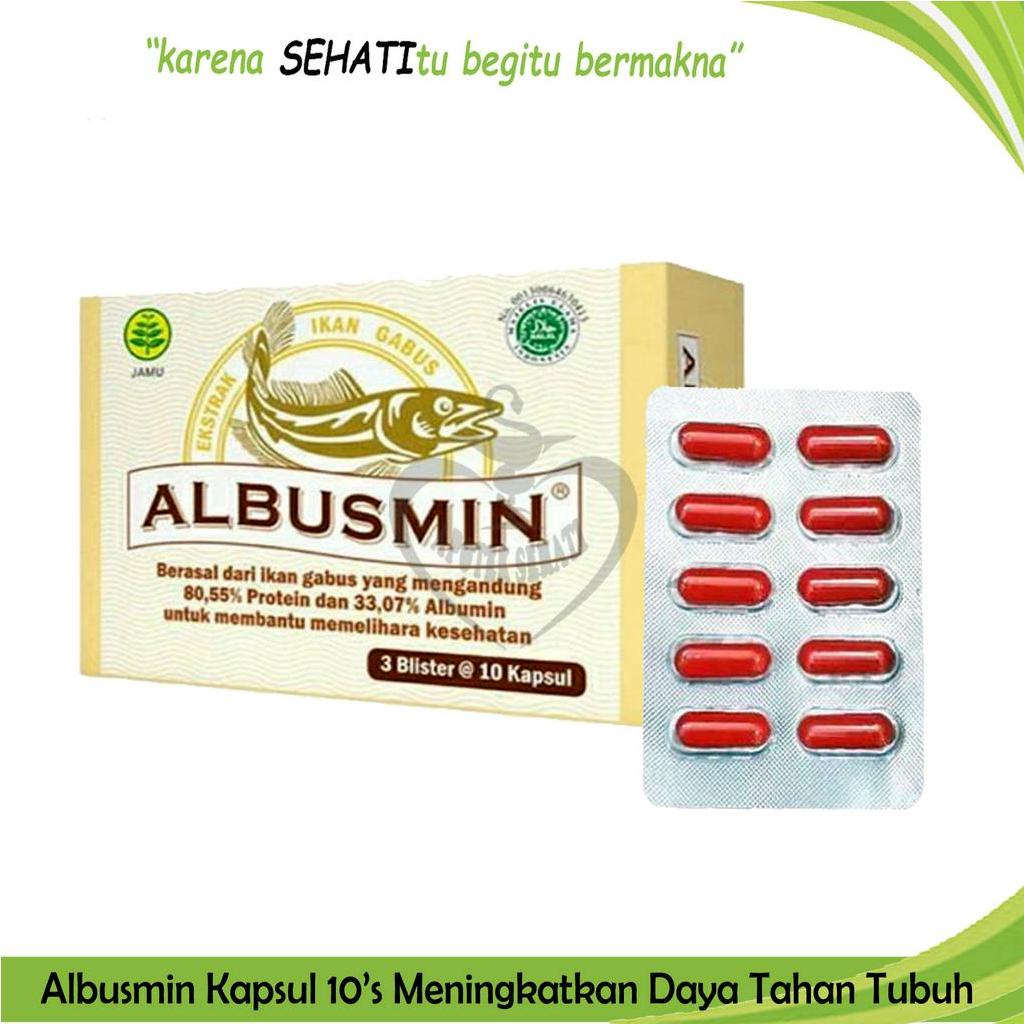 Albusmin Blister Suplemen Kesehatan Ekstrak Ikan Gabus