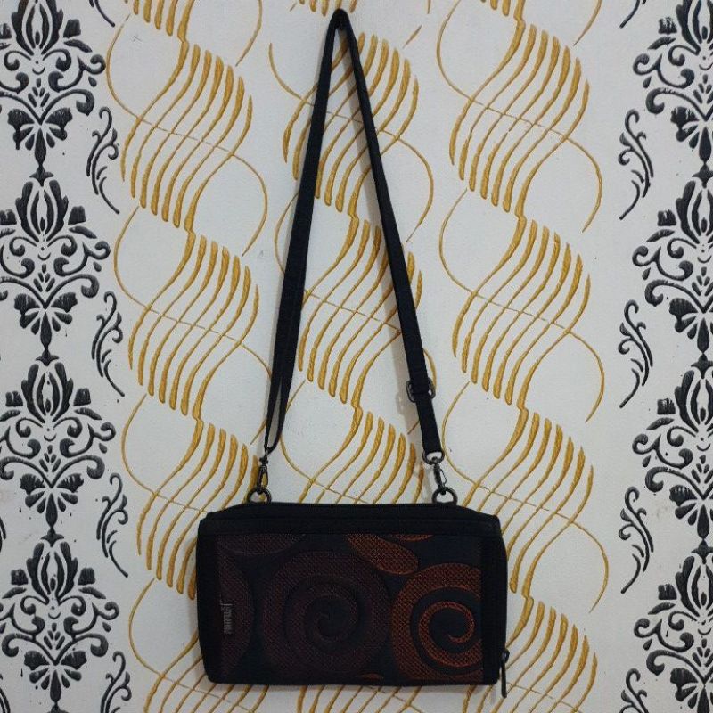 TAS DOMPET ETNIK MOKAMULA PRELOVED ORIGINAL