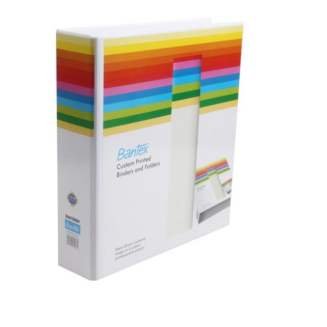 

♜ Bantex Insert Ring Binder 2 Ring 65mm Folio White #8563 07 ✱