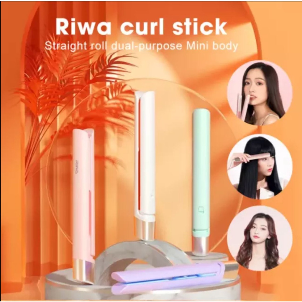 RIWA Catokan Kecil Pelurus Rambut Mini Hair Straightener RB-8110