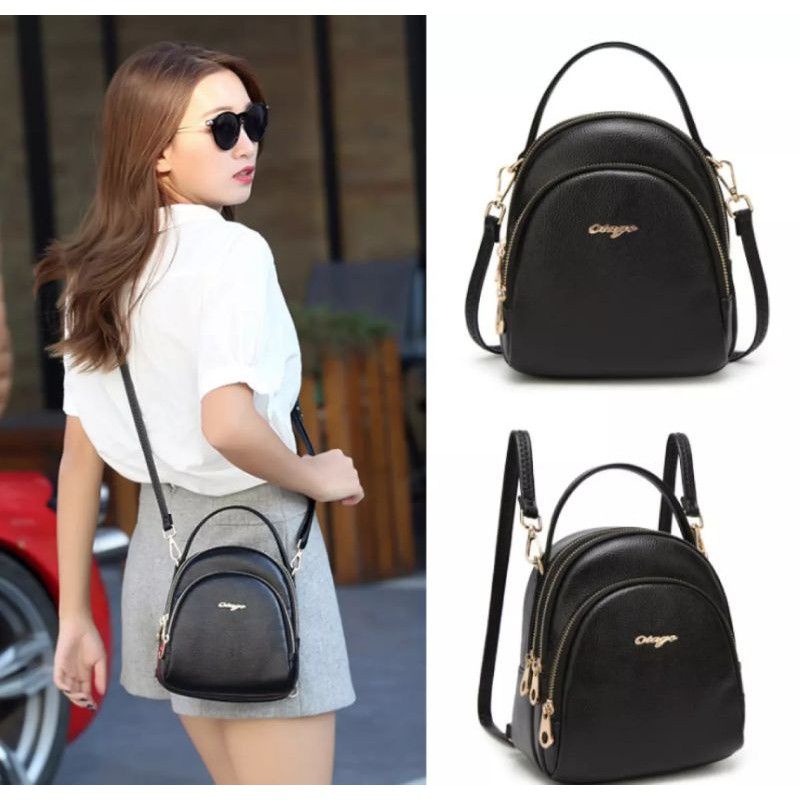 Tas Selempang Wanita Mini Gucci Bag Korean style (import) BISA RANSEL