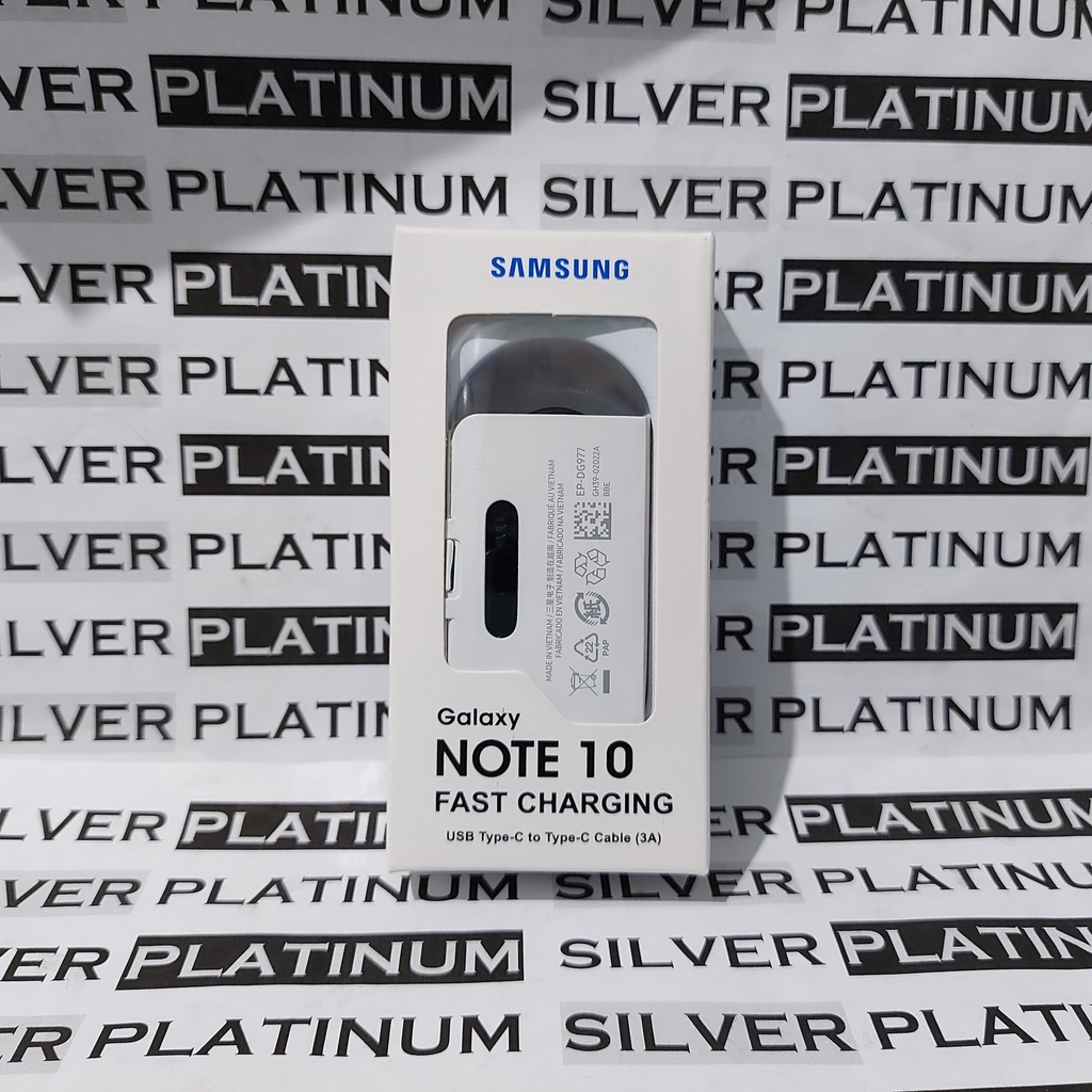 KABEL DATA SAMSUNG TYPE C TO TYPE C NOTE20 ULTRA S10 LITE S20 ULTRA S20+ TRAVEL CABLE USB CHARGER TI