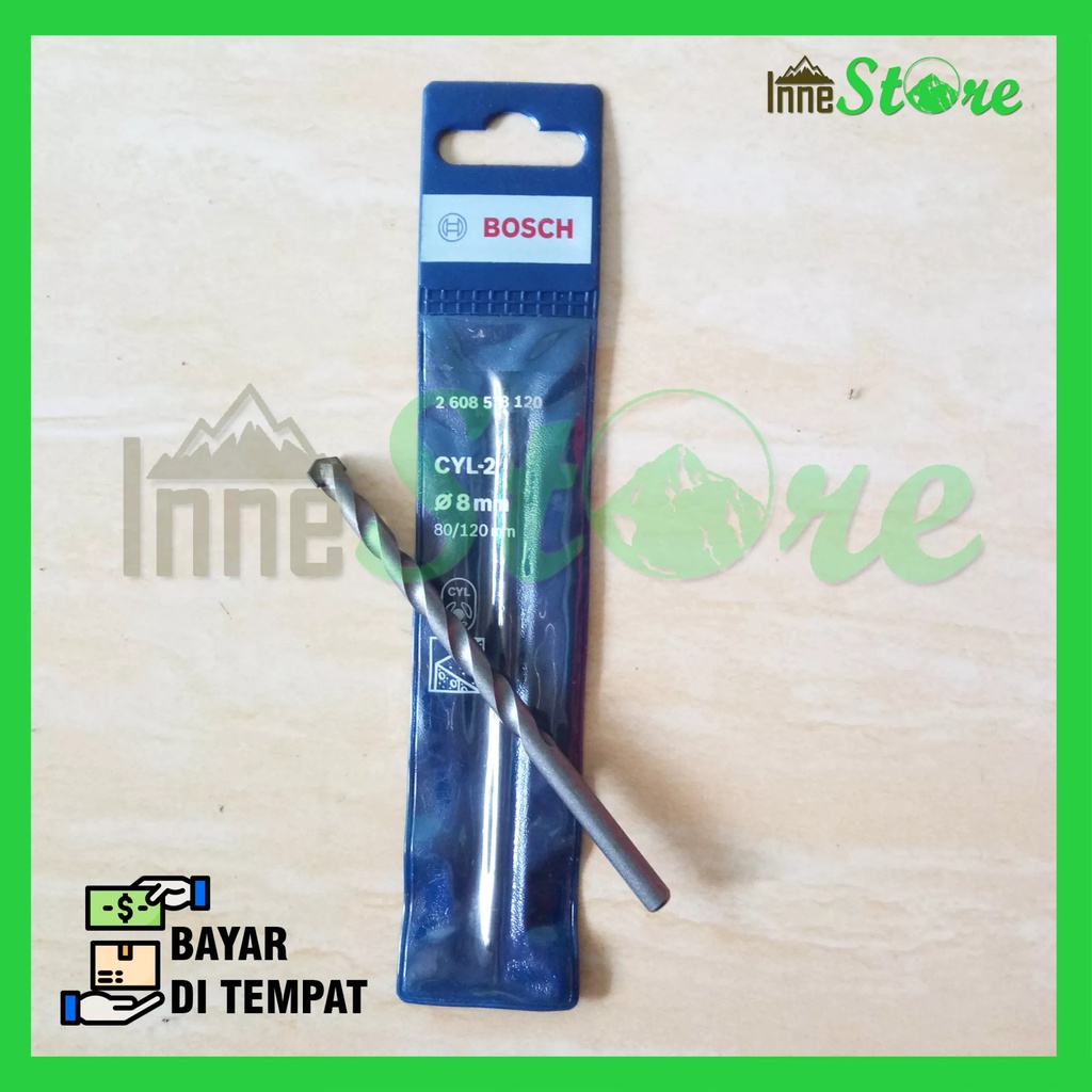 Mata Bor Beton 8mm Bosch Mata Bor Tembok 8 mm