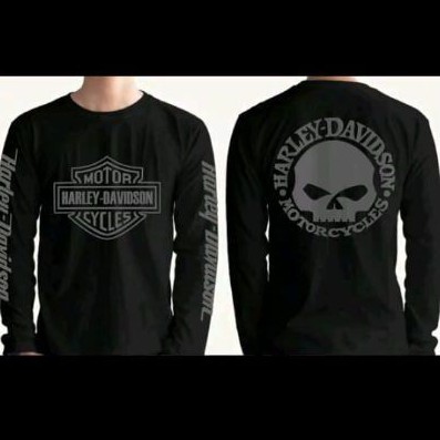 LONG SLEEVE MOTORCYCLES HARLEY DAVIDSON KAOS PANJANG