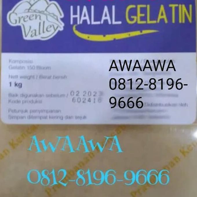 

Promo 100 gr serbuk bubuk murni gelatin gelatine powder sapi halal MUI