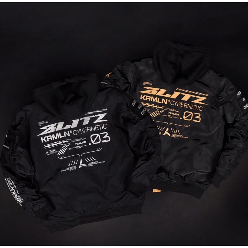 KREMLIN Bomber Hood Jacket - Blitz