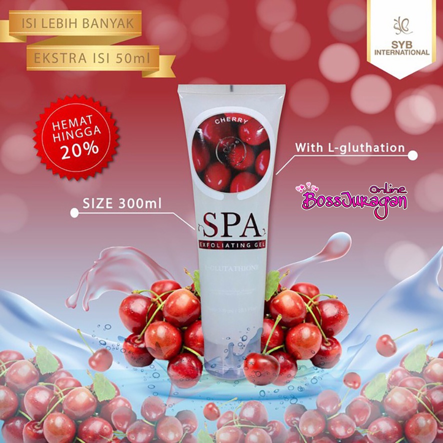 (BOSS) [SYB] NEW BODY SPA SYB 300ML WITH GLUTATHIONE / SYB BODYSPA 300ML