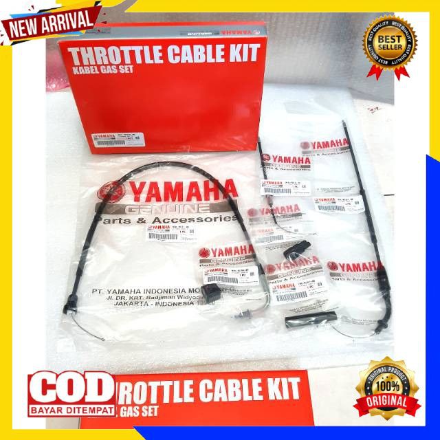 KABEL GAS SET KABEL POMPA OLI RX KING ASLI ORI ORIGINAL YAMAHA