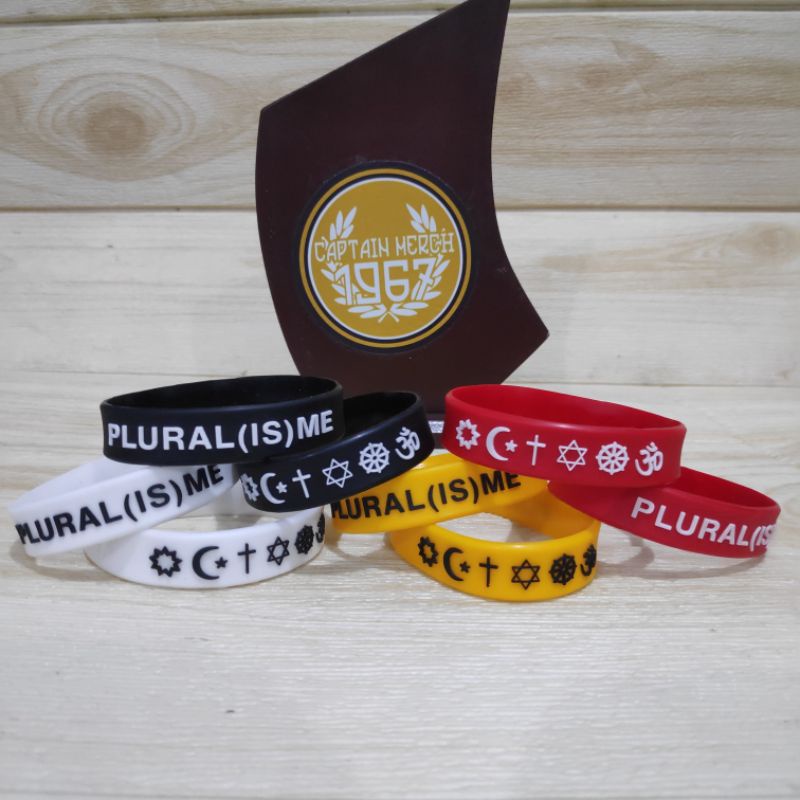 Gelang Rubber PLURAL(IS)ME plural is me