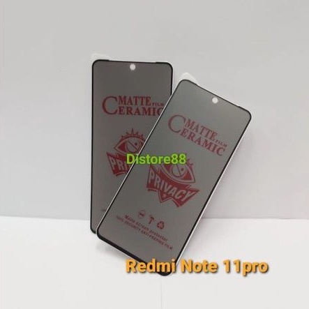 Anti Gores SPY Ceramic Xiomy Redmi Note 11pro Tempered Glass Pelindung Layar Hp Anti Pecah