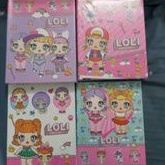 

Buku Tulis Lol 1lusin isi 12pc masing2 isi 38lembar