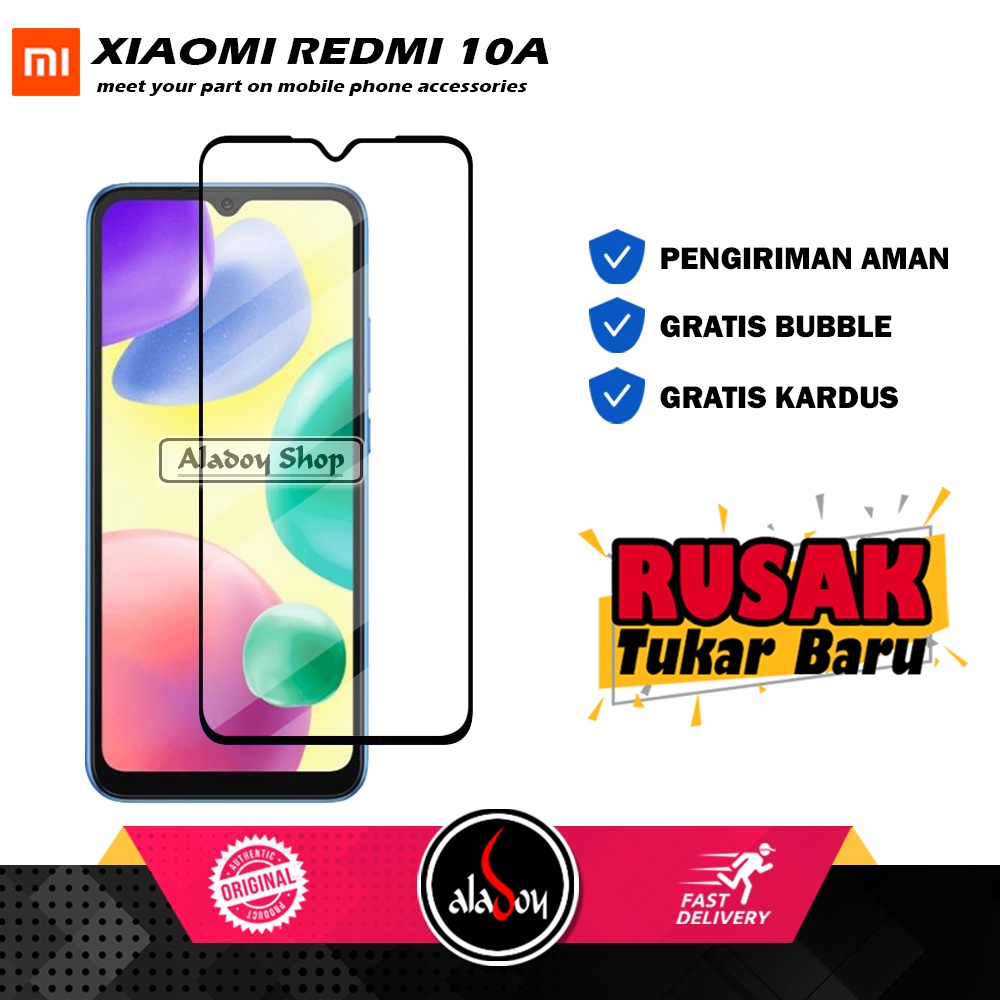 Tempered Glass Xiaomi Redmi 10A 2022 Anti Gores Layar Screen Protector