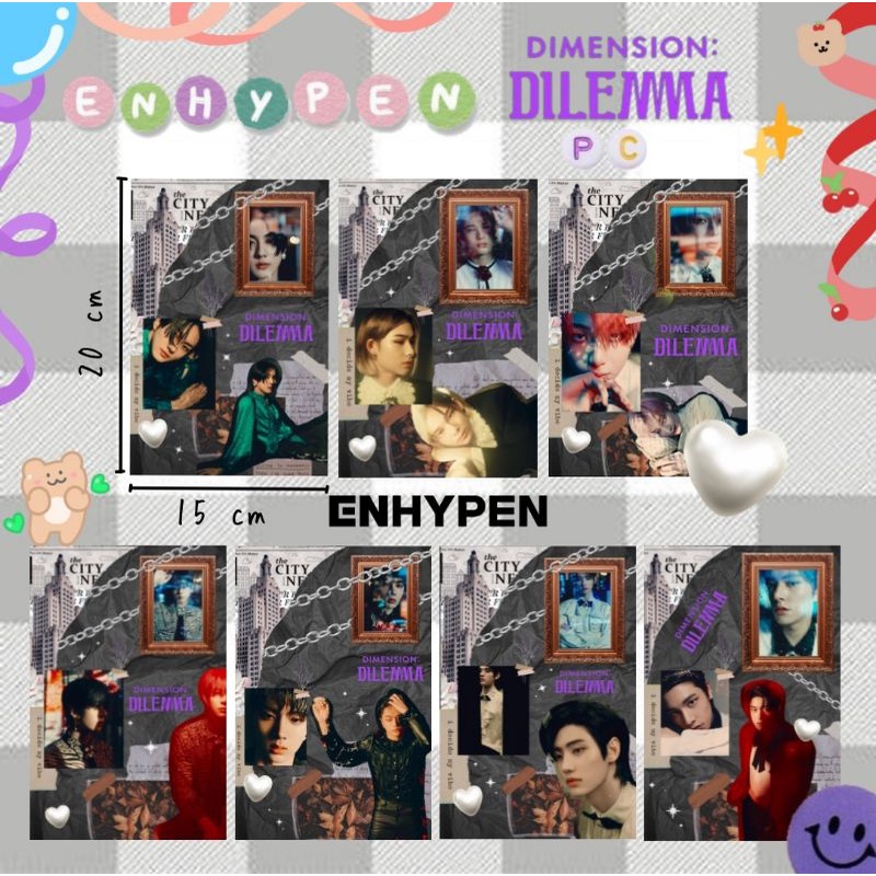 ENHYPEN MINI POSTER WALL DECOR SCYLLA VER