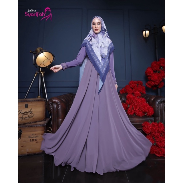 Maura Set syari By Galery Syarifah