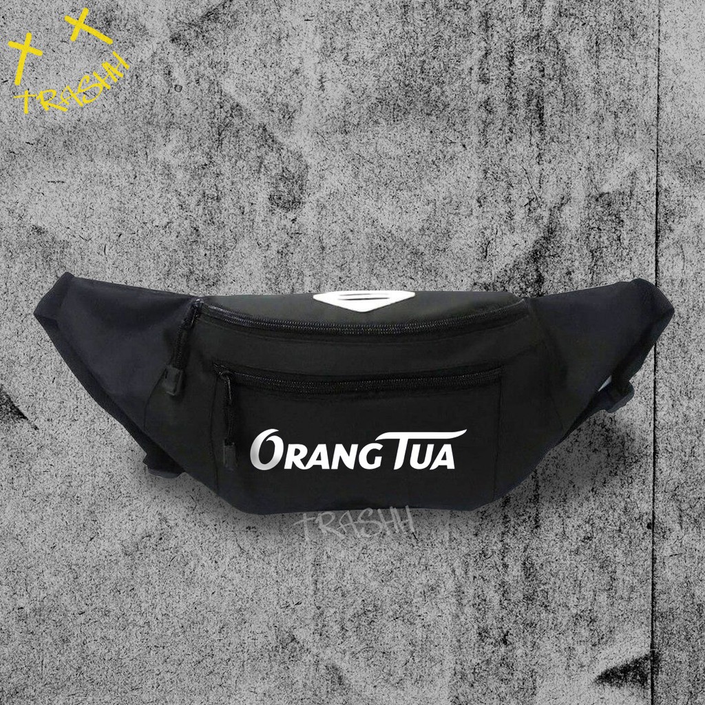 Tas Selempang Waistbag Anggur Cap Orang Tua