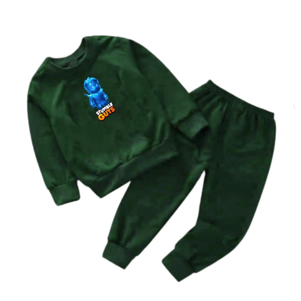 Setelan Sweater Anak Stumble Dinamitron Basic Oblong/Set Sweater Anak/COD