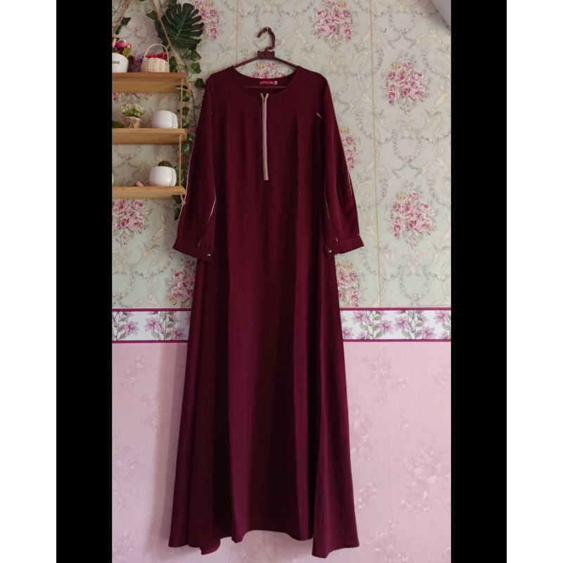 Gamis syari preloved dress zerina banu heaven lights