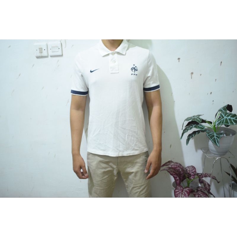kaos polo nike france original second