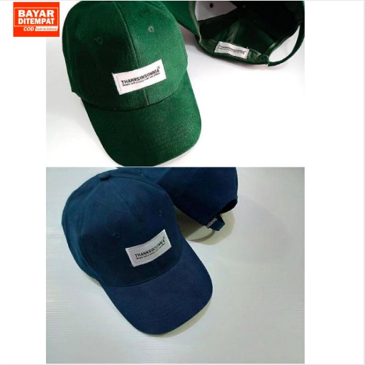 Polo Cap Thanksinsomnia / Topi Pria Wanita Thanksinsomnia Kualitas Distro Bahan Raffel Premium