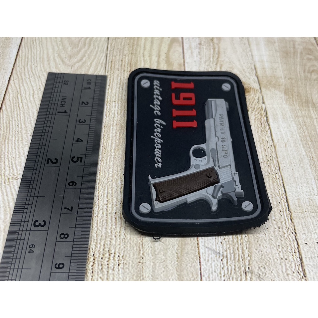 Patch GLOCK - Patch Velcro 1911 - Prepetan - Velcro Karet