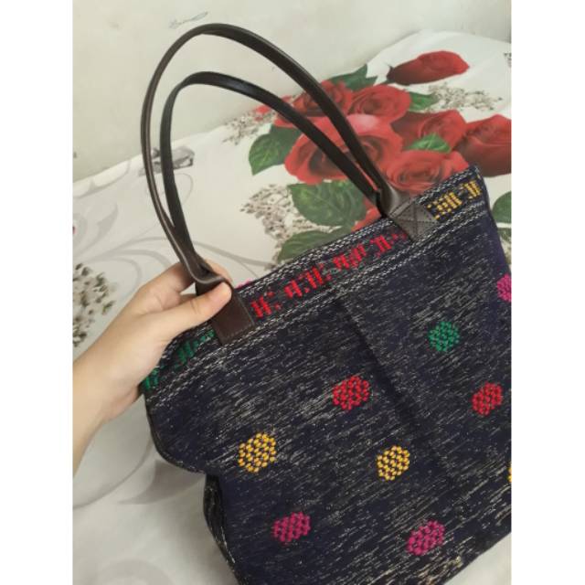 Jual Tas ulos | Tas Ulos Medan | Tas Tenun | Totebag ulos | Shopee