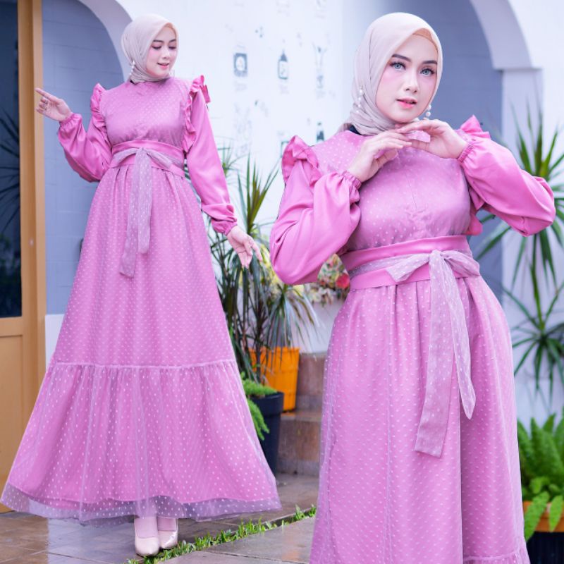 Livi Dress. DRESS MUSLIM, baju wanita, baju gamis, dress, gamis, Baju gamis, fashion wanita,