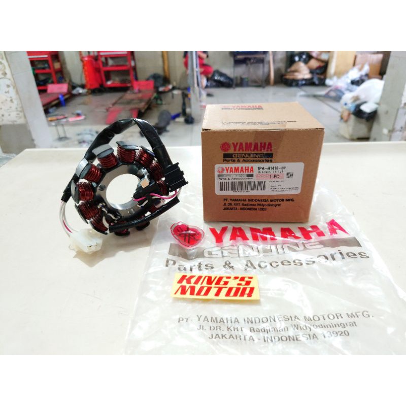 SPULL, SPOOL VIXION NEW, FORCE, JUPITER Z1 / STATOR ASSY ASLI YAMAHA