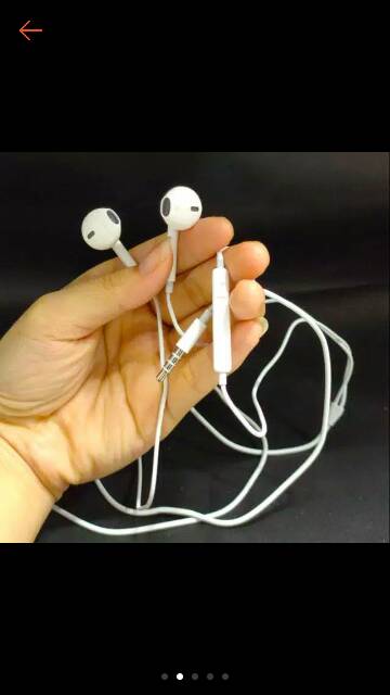 EARPHONES HANDSFREE  HEADSET Jack 3.5mm Audio