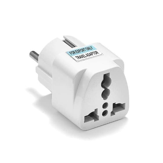 Over Steker Adaptor Kaki 3 ke 2 Travel Adapter Universal / Travel Adaptor kaki 3 ke kaki 2  EU/UK /AU/US /DE Plug Multi-function Power Adapter sambung 3 kaki