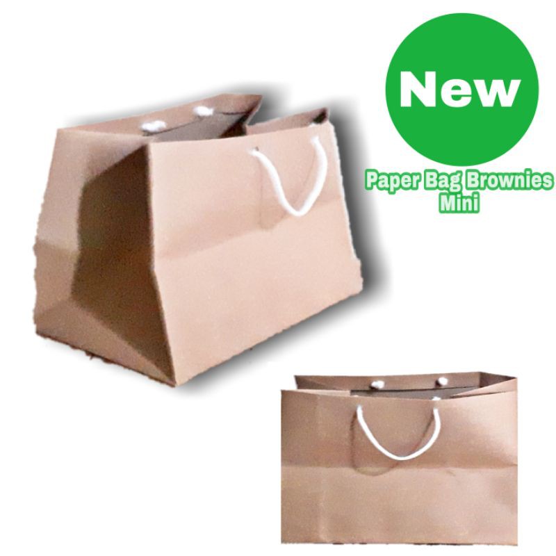 

paper bag brownies mini